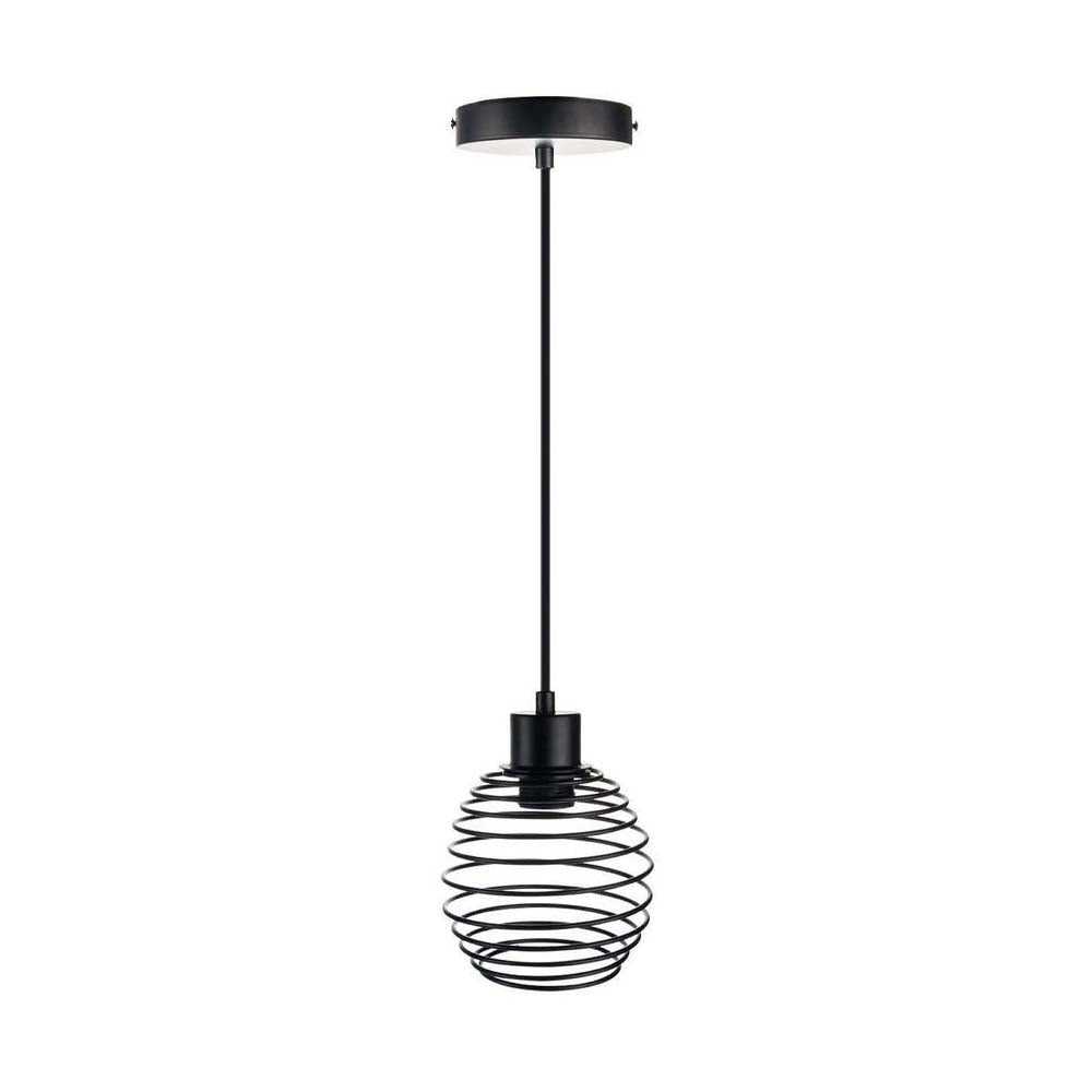 LUMINARIO INT. COLG. 8.5W/100-240V. ACERO NEGRO KITAL II