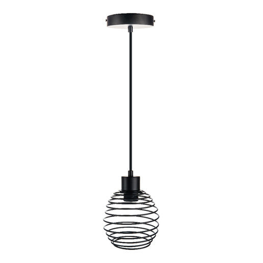 LUMINARIO INT. COLG. 8.5W/100-240V. ACERO NEGRO KITAL II