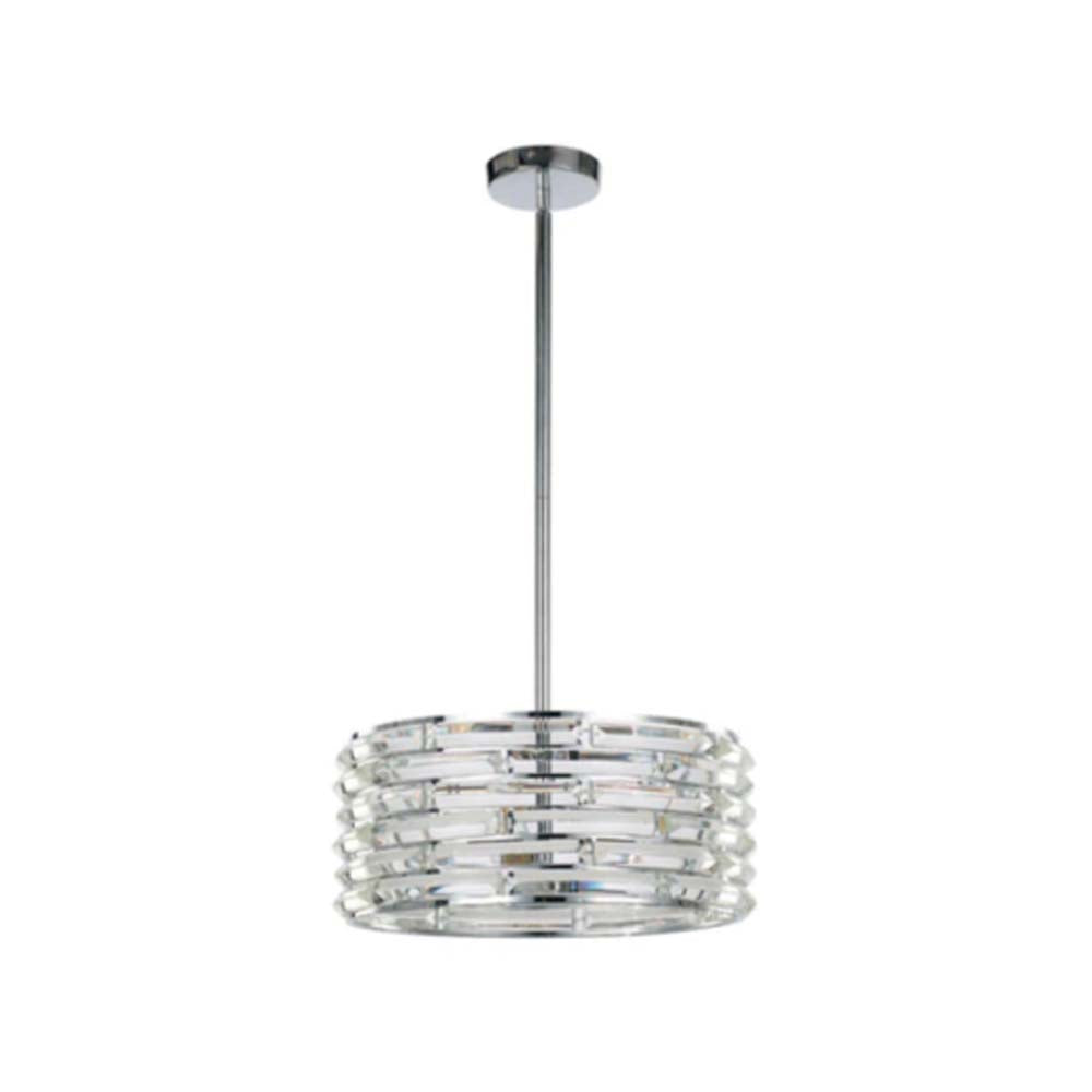 COLGANTE DE CRISTAL MIMOSA TECNOLITE 1.70 METROS DE ALTURA POTENCIA MÁXIMA 60W 3 BASES E27 NO INCLUYE FOCOS ***TECNOLITE HAE***