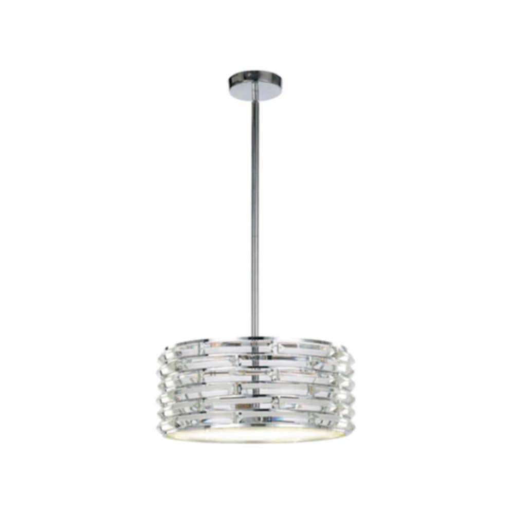 COLGANTE DE CRISTAL MIMOSA TECNOLITE 1.70 METROS DE ALTURA POTENCIA MÁXIMA 60W 3 BASES E27 NO INCLUYE FOCOS ***TECNOLITE HAE***