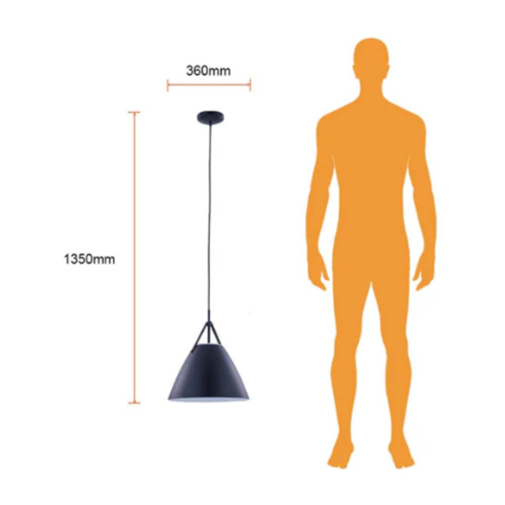 COLGANTE METÁLICO TECNOLITE RASALAS 1.35M DE ALTURA 60W BASE E27 NO INCLUYE FOCO ***TECNOLITE HAE***