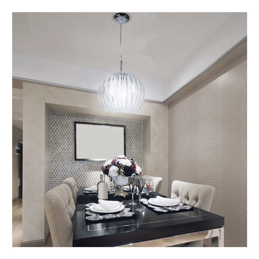 COLGANTE METÁLICO TECNOLITE BAMIO 1.52M DE ALTURA 60W BASE E27 NO INCLUYE FOCO