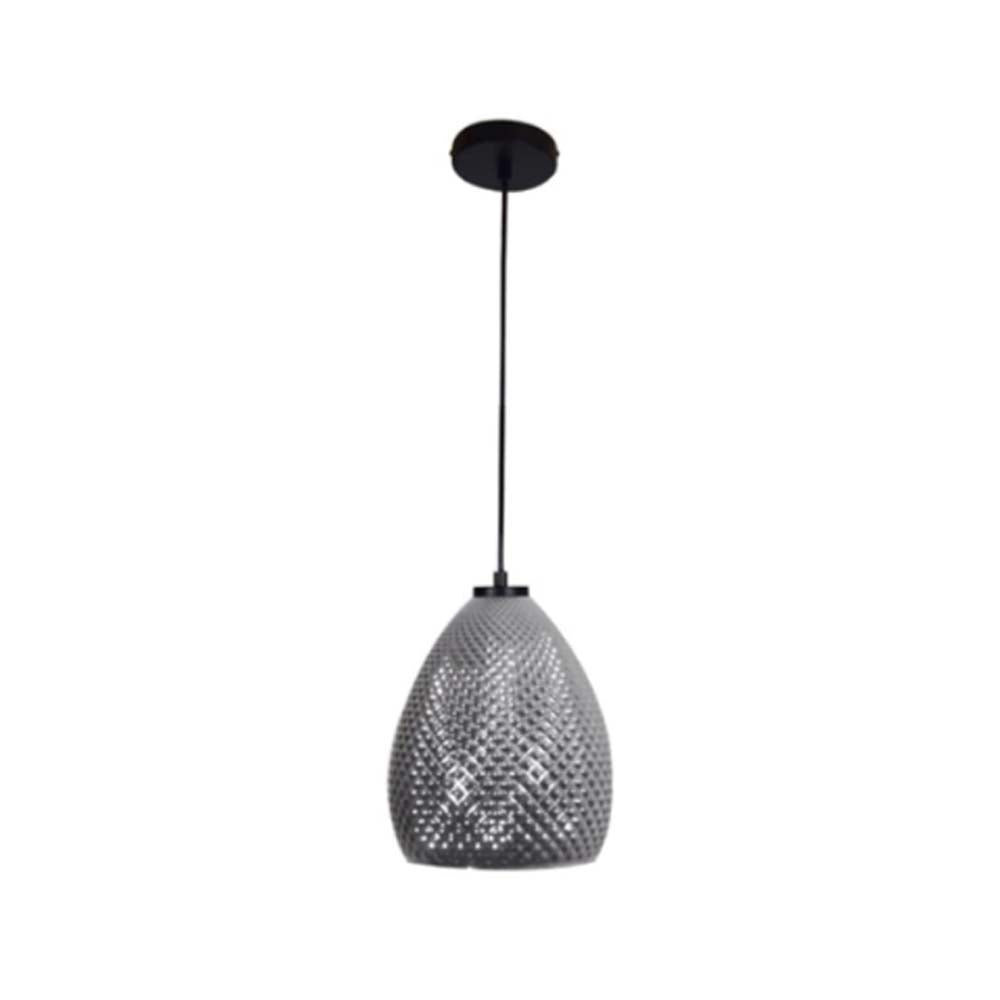 LUMINARIO INT. SUSP. DEC. 8.5W/100-240V. ACERO CRISTAL CROMO GINAN ***TECNOLITE HAE***
