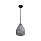 LUMINARIO INT. SUSP. DEC. 8.5W/100-240V. ACERO CRISTAL CROMO GINAN ***TECNOLITE HAE***