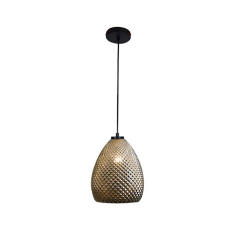 LUMINARIO INT. SUSP. DEC. 8.5W/100-240V. ACERO CRISTAL CROMO GINAN ***TECNOLITE HAE***
