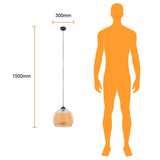 COLGANTE DE CRISTAL ATENEA TECNOLITE 1.50 METROS DE ALTURA POTENCIA MÁXIMA 60W BASE E27 NO INCLUYE FOCO