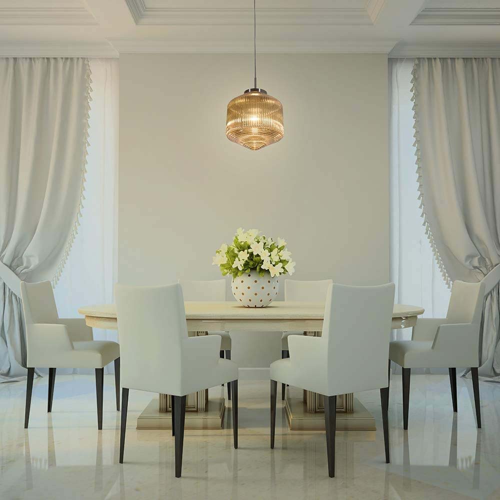 COLGANTE DE CRISTAL TECNOLITE LARAWAG 1.5M DE ALTURA BASE E27 NO INCLUYE FOCO  *** HAE ***