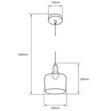 LUM S/L INT SUS 100-240V IP20 HUMO CRESIDA I TECNOLITE