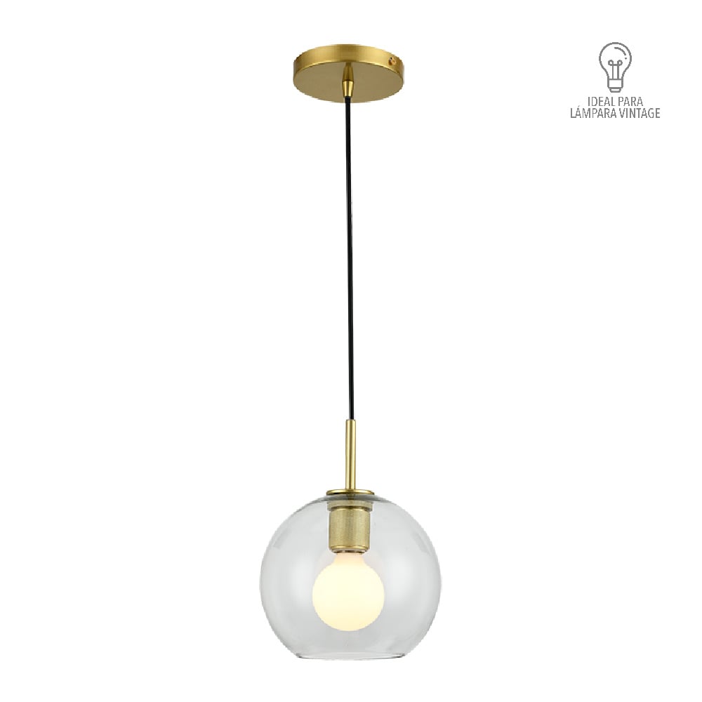 LUM S/L INT SUS 100-240V IP20 DORADO CORDELIA I TECNOLITE ***HAE2024***