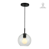 LUM S/L INT SUS 100-240V IP20 NEGRO CORDELIA I ***TECNOLITE HAE***