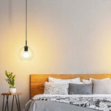 LUM S/L INT SUS 100-240V IP20 NEGRO CORDELIA I ***TECNOLITE HAE***