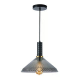 LUMINARIO INT SUSP S/L HOMAM 100-240V E27 NEGRO HUMO