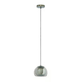 LAMPARA COLGANTE DE CRISTAL 1.50 M DE ALTURA POTENCIA MAX. 60 W BASE E27 NO INCLUYE FOCO