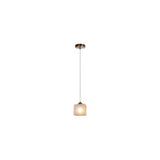 INT S/LAMPARA SUSPENDIDO 100-240V BLANCO DIONE I TECNOLITE*** HAE ***