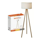 LUMINARIO S/LAMAPARA E27 BLANCO