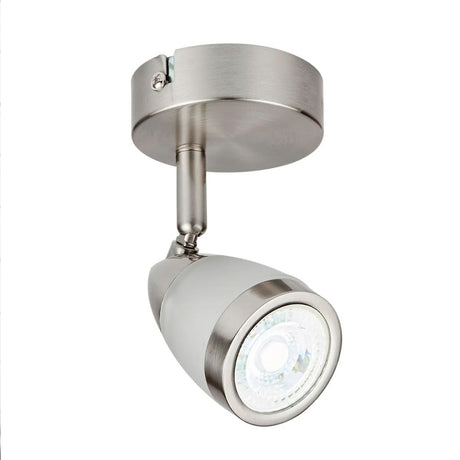 LAMPARA SPOT DE SOBREPONER DIRIGIBLE POTENCIA MAX. 50 W 1 BASE GU10 NO INCLUYE FOCO 60LVC201MVS
