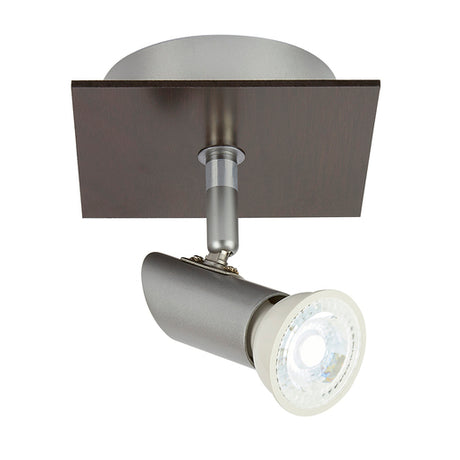 LÁMPARA DE INTERIOR TECNOLITE CAMPI SPOT PARA SOBREPONER BASE GU10 DIRIGIBLE ***TECNOLITE HAE***