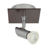 LÁMPARA DE INTERIOR TECNOLITE CAMPI SPOT PARA SOBREPONER BASE GU10 DIRIGIBLE ***TECNOLITE HAE***