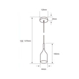 SOCKET COLGANTE METALICO NEGRO 1.37 M DE ALTURA POTENCIA MAX. 60 W BASE E27 NO INCLUYE FOCO