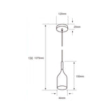 COLGANTE DE DECORATIVO TECNOLITE CUBIERTA DE HIERRO BASE E27 NEGRO