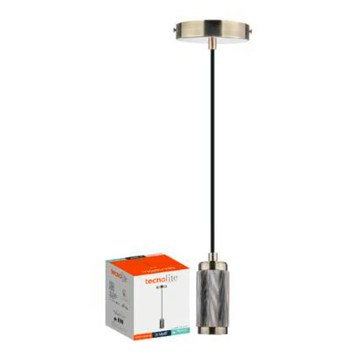 SOCKET BASE 8.5W/100-240V. ALUMINIO HIERRO ANTIGUO 60SOCK110MVE27HA