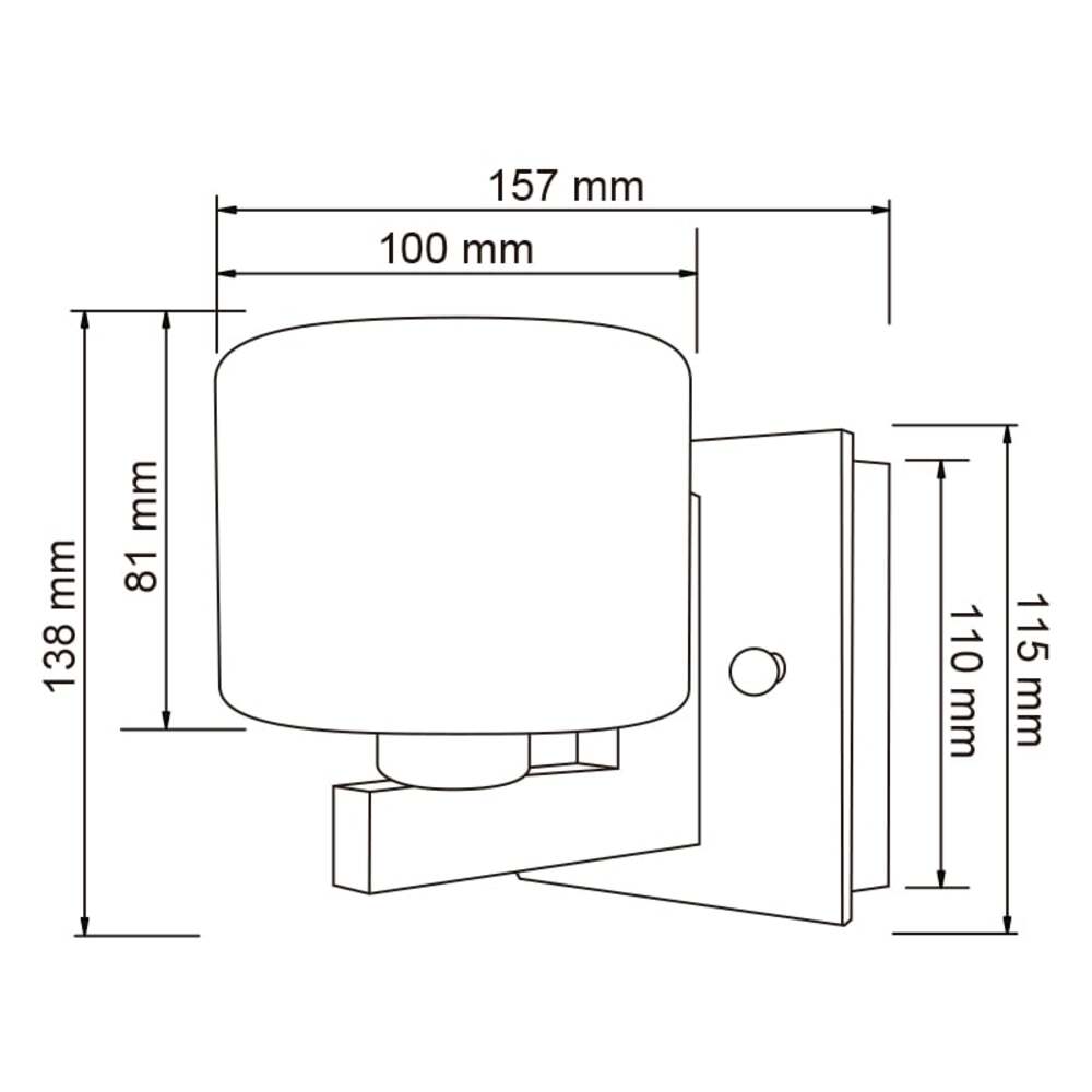 LÁMPARA DE INTERIOR FILOS TECNOLITE PARA SOBREPONER BASE G9