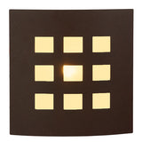 LÁMPARA DE INTERIOR TECNOLITE FORTE PARA SOBREPONER BASE G9 ZINC ***EXHIBIDO***