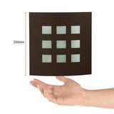 LÁMPARA DE INTERIOR TECNOLITE FORTE PARA SOBREPONER BASE G9 ZINC ***EXHIBIDO***