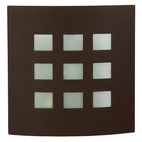 LÁMPARA DE INTERIOR TECNOLITE FORTE PARA SOBREPONER BASE G9 ZINC ***EXHIBIDO***