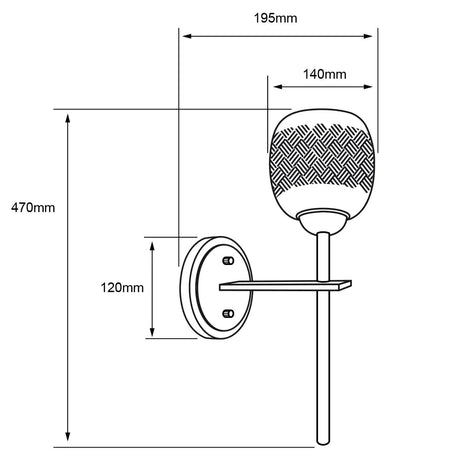 LÁMPARA DE INTERIOR TECNOLITE FULU IV PARA SOBREPONER BASE E27 ***TECNOLITE HAE***