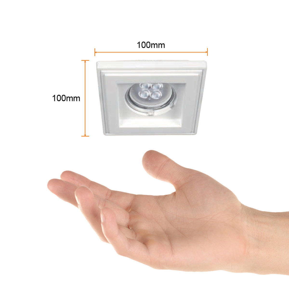 INT ACENTO EMPOTRADOS 6W 100-240VGX5.3 CHERTAN I ***TECNOLITE HAE***