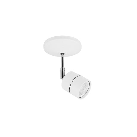 LUMINARIO INT ACENTO SPOT SOBREPONER 6W 100-240V GU10 BLANCO TECNOLITE