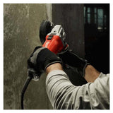 MINI ESMERILADORA ANGULO 5" INTERRUPTOR DESLIZABLE C/SEGURO 13 AMP 2800-11000 RPM MILWAUKEE