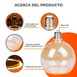 LAMPARA FIL 6.2W 22K CRI90 E27 DIM