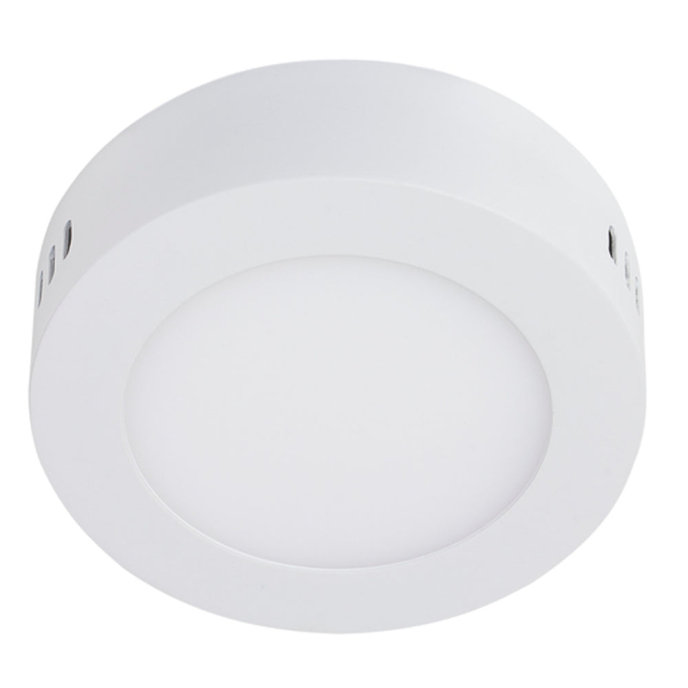 LÁMPARA DE INTERIOR LED ANKAA I TECNOLITE PARA SOBREPONER PLAFÓN 6W LUZ SUAVE CÁLIDA LED INTEGRADO