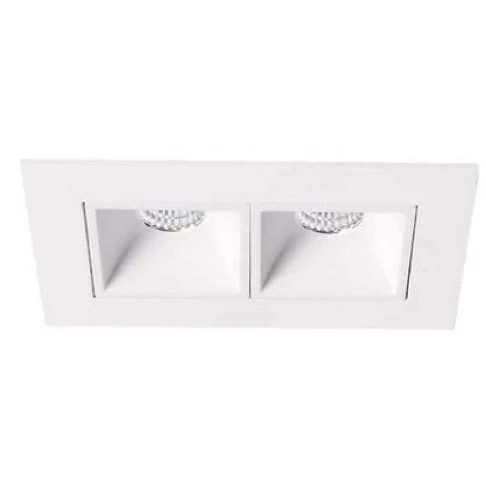 LÁMPARA EMPOTRABLE LED TECNOLITE LUCIDA II SMART 6W LUZ SUAVE CÁLIDA ATENUABLE COMPATIBLE CON APP MÓVIL Y ASISTENTES DE VOZ BLANCO