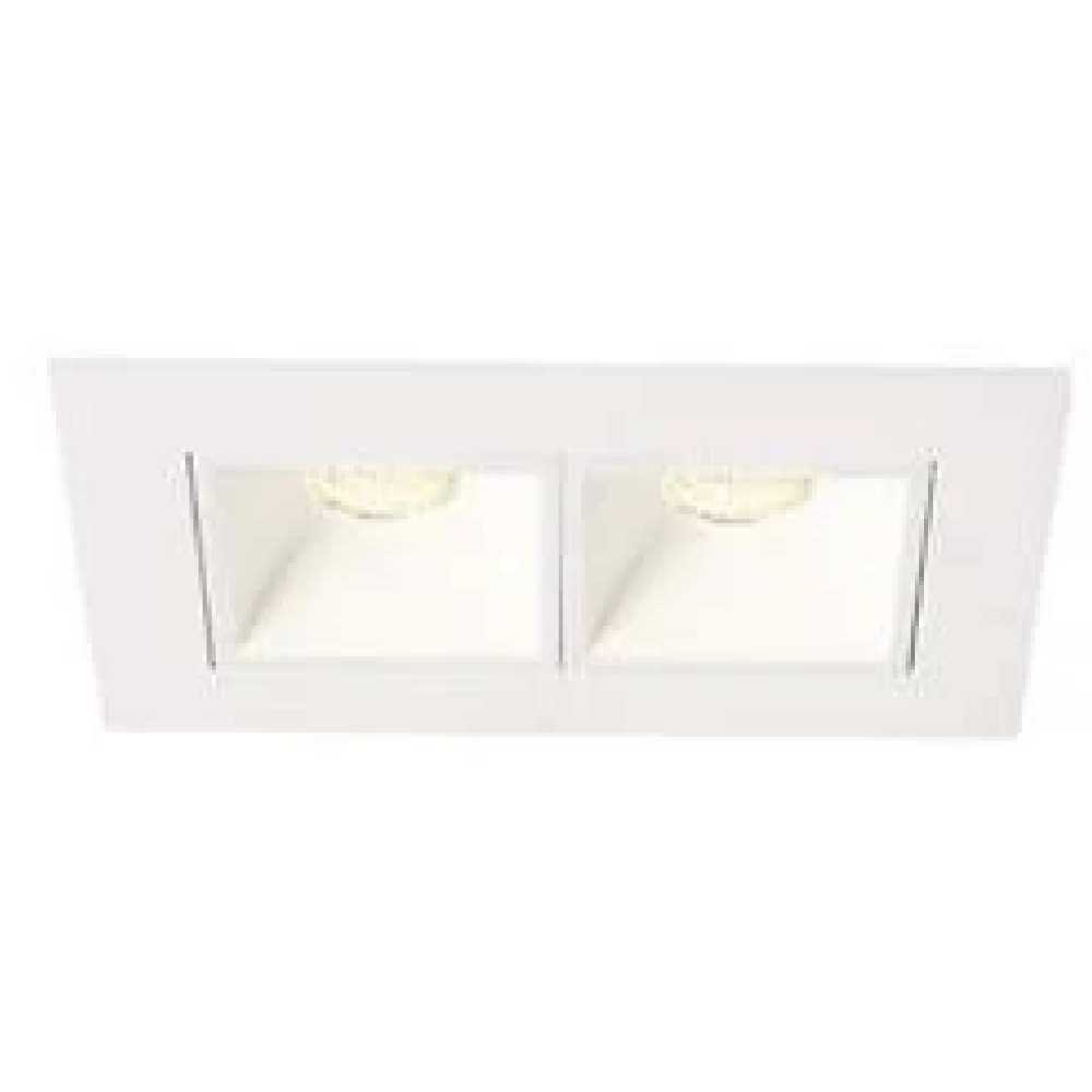 LÁMPARA EMPOTRABLE LED TECNOLITE LUCIDA II SMART 6W LUZ SUAVE CÁLIDA ATENUABLE COMPATIBLE CON APP MÓVIL Y ASISTENTES DE VOZ BLANCO