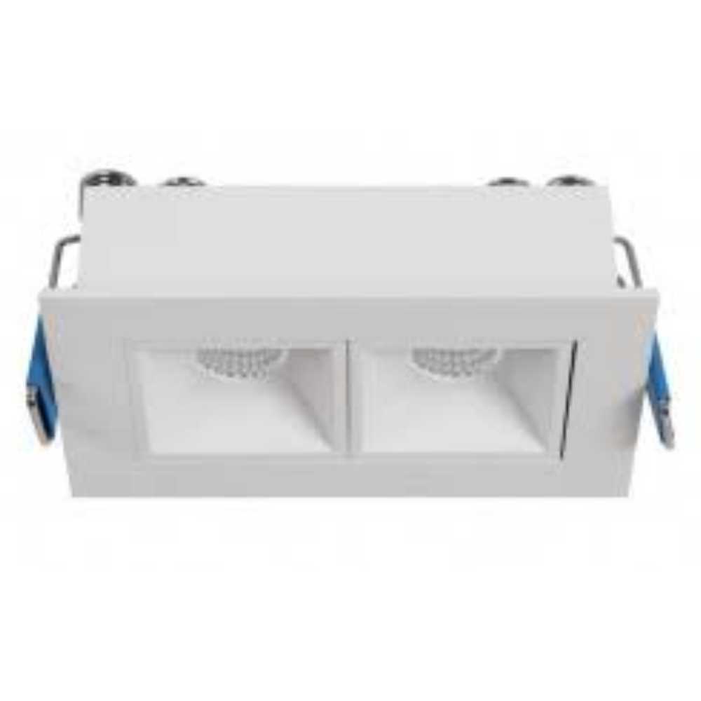 LÁMPARA EMPOTRABLE LED TECNOLITE LUCIDA II SMART 6W LUZ SUAVE CÁLIDA ATENUABLE COMPATIBLE CON APP MÓVIL Y ASISTENTES DE VOZ BLANCO