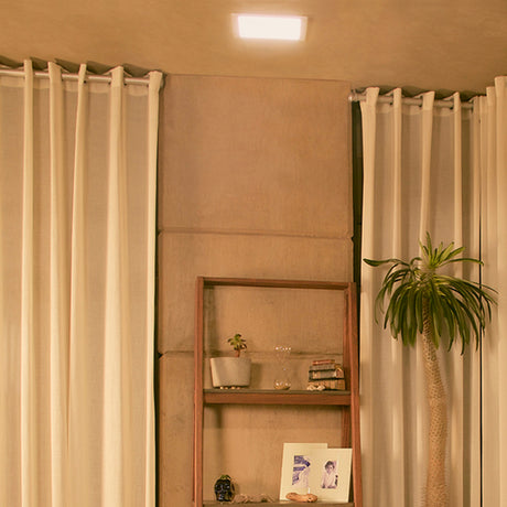 LÁMPARA DE INTERIOR EMPOTRABLE LED BRIGHTON VI 6W NO ATENUABLE LED INTEGRADO LUZ SUAVE CÁLIDA