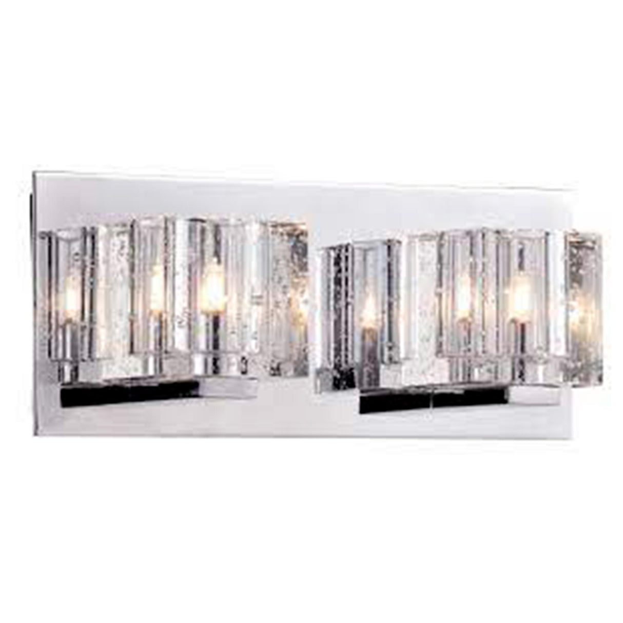 LUMINARIO PARED 2 LUCES BARI STRATTO *** HA. LUMI ***