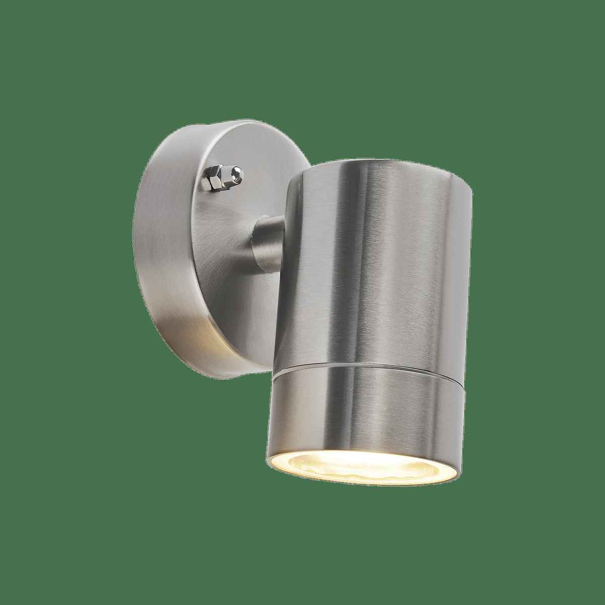 LUMINARIO A MURO CALUX 35W 127V IP54 GU10 ACABADO ACERO INOXIDABLE 7032-A