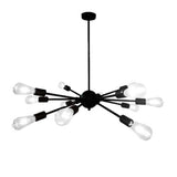 COLGANTE METÁLICO CELAENO I TECNOLITE 1.21 METROS DE ALTURA POTENCIA MÁXIMA 720W 12 BASES E27 NO INCLUYE FOCOS