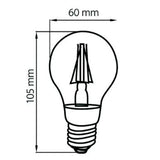 FOCO FILAMENTO LED 7W/127V. 2700K LUZ SUAVE CALIDA