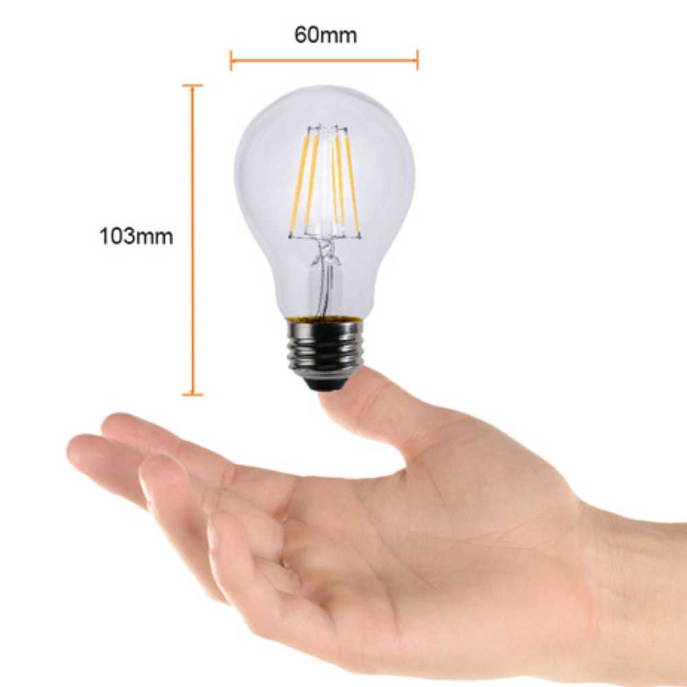 LAMP LED FILAMENTO 7W127V6500KE27800LM TECNOLITE