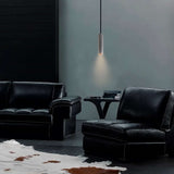 COLGANTE METÁLICO LED TECNOLITE AZHA I 1.73M DE ALTURA 7W LUZ SUAVE CÁLIDA LED INTEGRADO *** EXHIBIDO ***