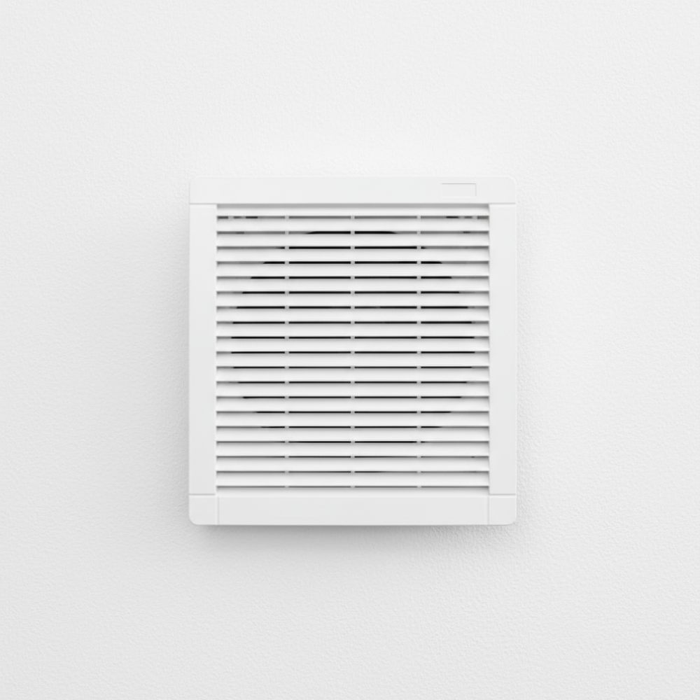 VENTILADOR CON FILTRO 120VAC. 220MM. FINDER ***HAE2024***