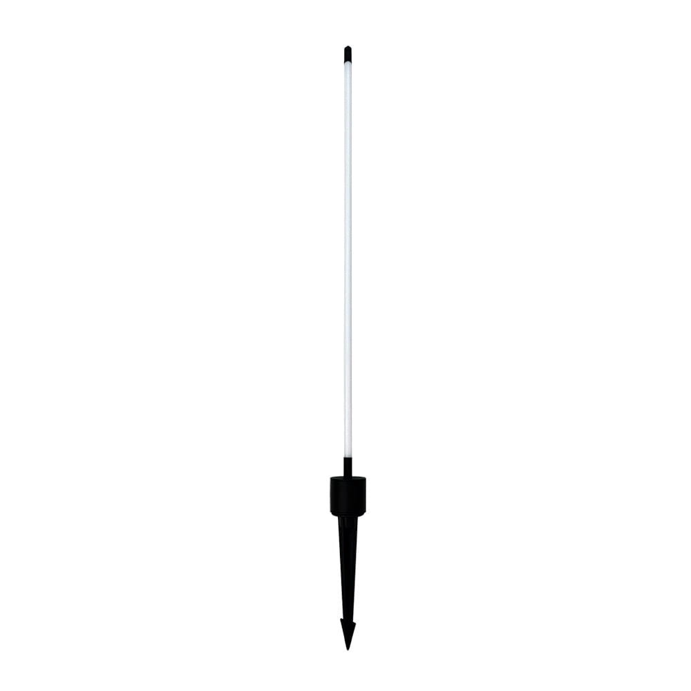 LUMINARIO EXT ESTACA DECORATIVA LED 7W 30K NEGRO