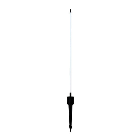 LUMINARIO EXT ESTACA DECORATIVA LED 7W 30K NEGRO