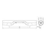 LAMPARA LED PARA ARMARIO CON DETECTOR DE MOVIMIENTO DE 9 W 7L.46.0.024.2200 FINDER