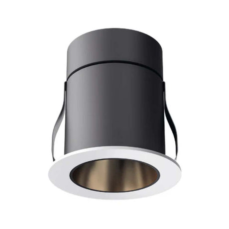 LAMPARA EMPOTRABLE DOWNLIGHT LED 7 W IRC 90 OPTICA DARK LIGHT LUZ CALIDA BRILLANTE *** HAE ***